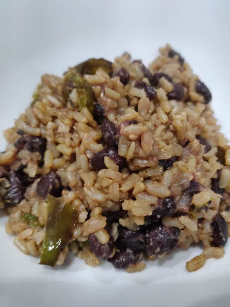 Rice and Beans in bowl